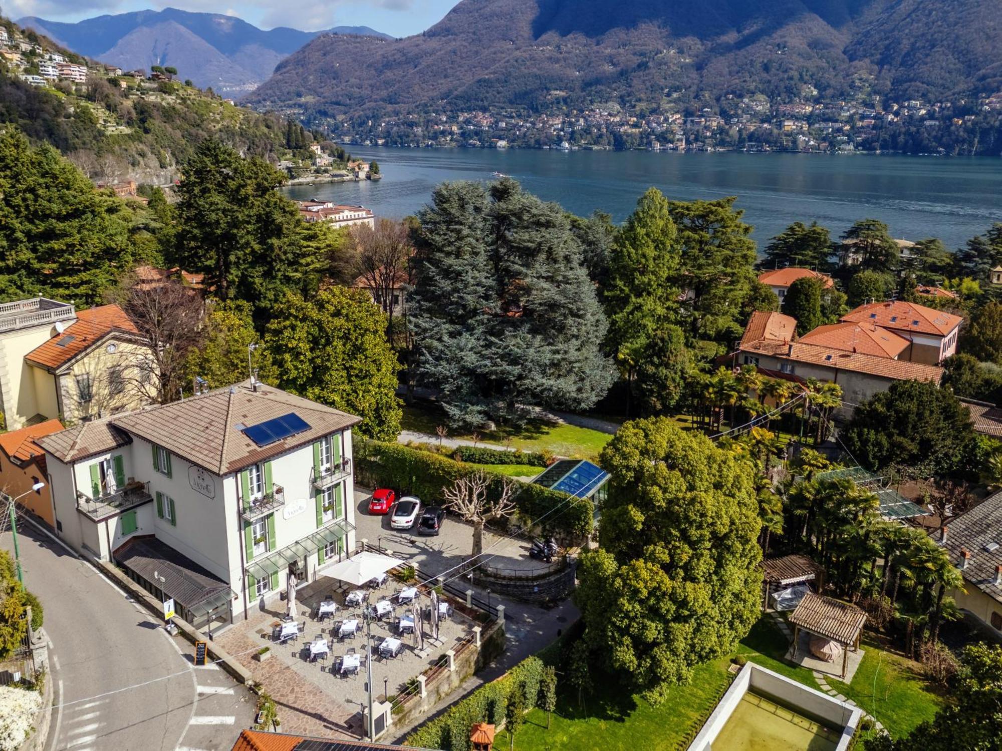 Hotel Ristorante La Vignetta Cernobbio Exterior foto
