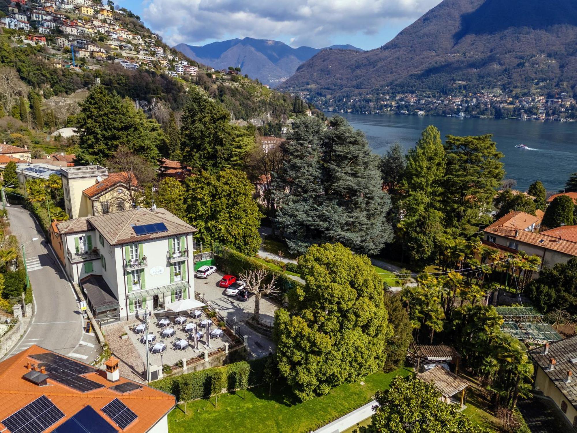 Hotel Ristorante La Vignetta Cernobbio Exterior foto